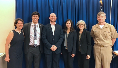 James Mickler with CDC colleagues